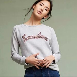 Maison Labiche L'Aventure Beaded Sweatshirt